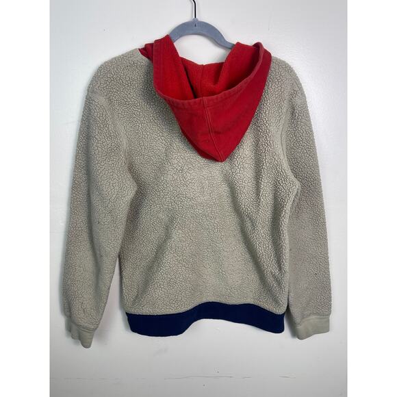 Cat & Jack Boys Sherpa Fleece 1/2 Zip Pullover Hoodie Jacket Size XL - Picture 3 of 3